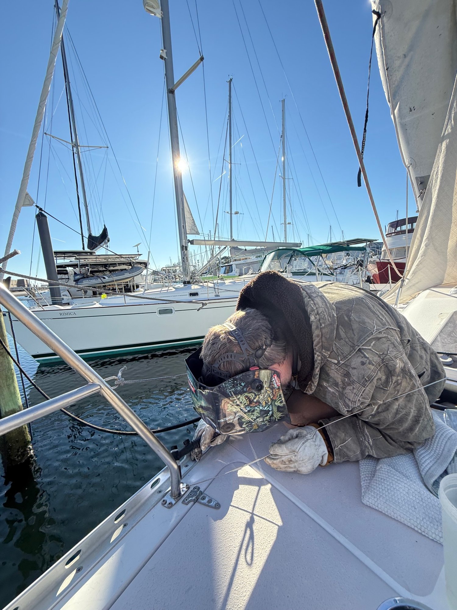 Welding trailer repair on site — mobile welding Suffolk VA